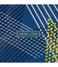 Чемодан Semi Line 24" (M) Blue Pattern (T5652-2) картинка, изображение, фото