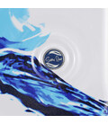 Чемодан Semi Line 20" (S) White/Blue Print (T5653-1) картинка, изображение, фото