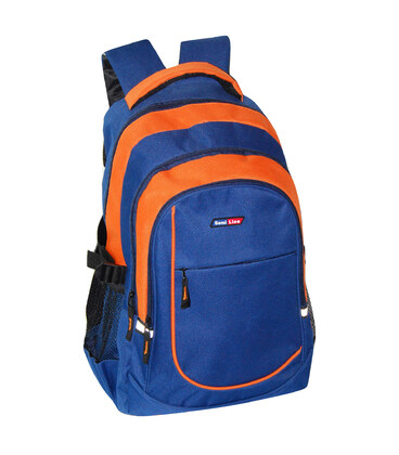 Рюкзак міський Semi Line 33 Blue/Orange (4668-7) картинка, зображення, фото