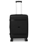 Комплект из 4 чемоданов и кейса Snowball 21204 Valparaiso черный картинка, изображение, фото