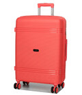 Комплект из 4 чемоданов и кейса Snowball 21204 Valparaiso коралловый картинка, изображение, фото