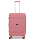 Комплект из 4 чемоданов и кейса Snowball 21204 Valparaiso розовое золото картинка, изображение, фото