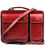 Шкіряний жіночий портфель Firenze FR7007R бордовий картинка, изображение, фото