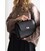 Жіноча шкіряна сумка Classic чорна картинка, зображення, фото