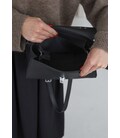 Женская кожаная сумка Classic черная картинка, изображение, фото