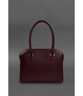 Женская кожаная сумка Business бордовый Краст картинка, изображение, фото
