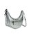 Жіноча срібляста сумка напівкруглої форми Firenze Italy F-IT-98103S-S картинка, зображення, фото