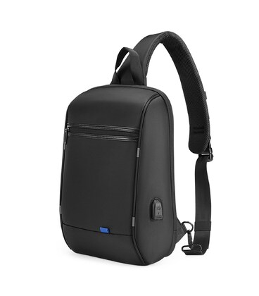 Рюкзак на одно плечо Arno Discover черный картинка, изображение, фото