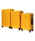 Набор чемоданов Snowball 20503 желтый картинка, изображение, фото