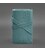 Женский кожаный блокнот (Софт-бук) 1.0 Бирюзовый картинка, изображение, фото