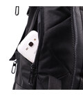 Рюкзак для ноутбука из вставками эко-кожи FABRA 22582 Черный картинка, изображение, фото