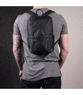 Городской стильный рюкзак из качественного полиэстера FABRA 22584 Черный картинка, изображение, фото