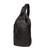 Чоловічий рюкзак слінг шкіряний чорний TARWA GC-0116-3md картинка, изображение, фото