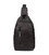 Чоловічий рюкзак слінг шкіряний чорний TARWA GC-0116-3md картинка, зображення, фото