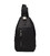 Чоловічий рюкзак слінг шкіряний чорний TARWA RA-0116-3md картинка, зображення, фото
