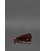 Шкіряна кишенькова ключниця 5.0 Бордова картинка, зображення, фото