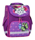 Рюкзак школьный каркасный с фонариками Bagland Успех 12 л. фиолетовый 168к (00551703)