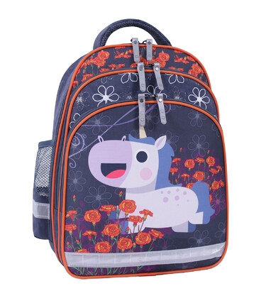 Рюкзак шкільний Bagland Mouse 321 сірий 499 (0051370)