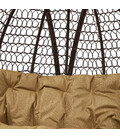 Кресло-кокон подвійне Home Rest Everest коричневий/койот (23090)