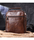 Превосходная мужская сумка из натуральной кожи 21279 Vintage Коричневая картинка, изображение, фото