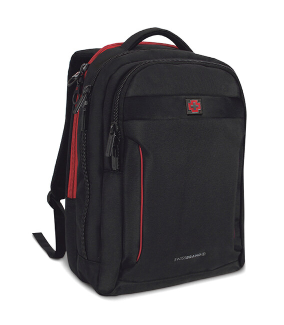 Рюкзак міський Swissbrand Nyon 2.0 20 Black (SWB_BE19NYO001U) картинка, зображення, фото