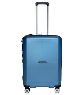 Чемодан Snowball 49103 средний M синий фото, картинка, изображение