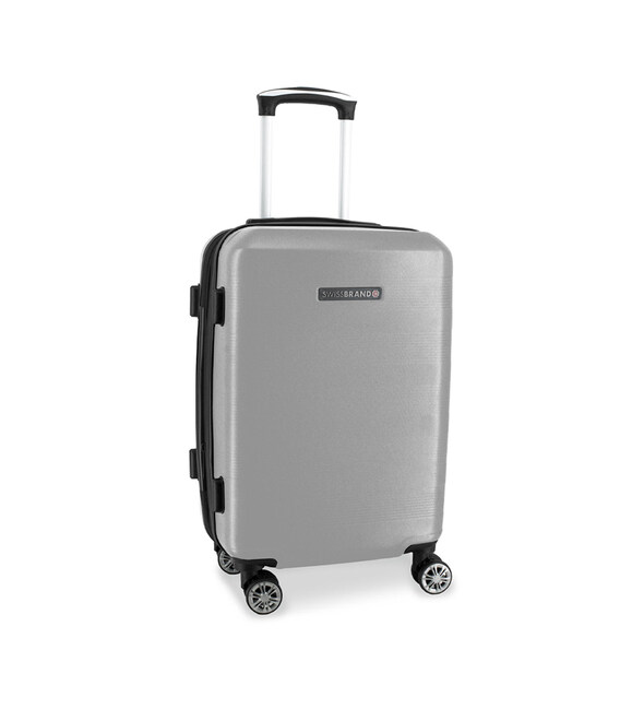 Валіза Swissbrand Cardiff (S) Silver (SWB_LHCAR802S) картинка, зображення, фото