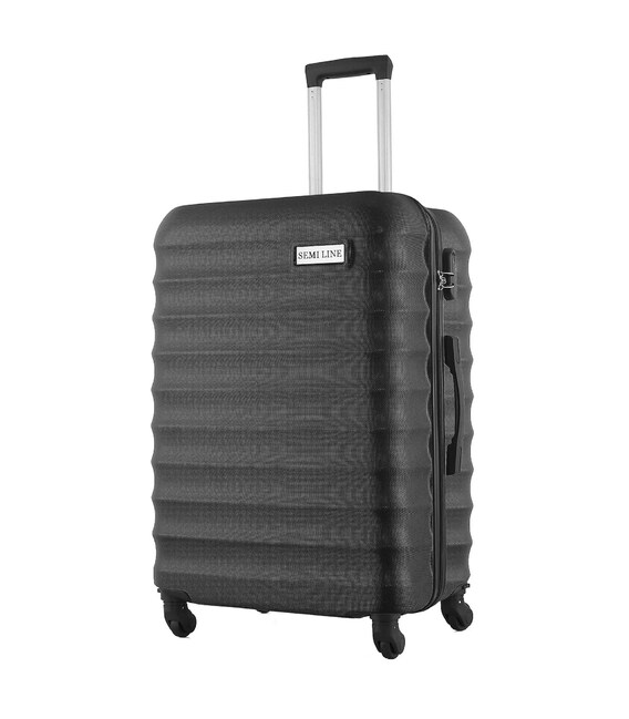 Валіза Semi Line 26" (L) Black (T5576-5) фото, картинка, изображение