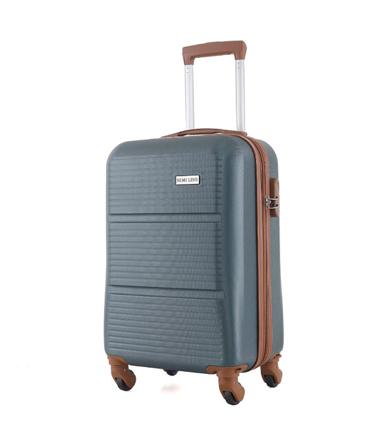 Валіза Semi Line 20" (S) Green-Grey (T5584-2) фото, картинка, изображение