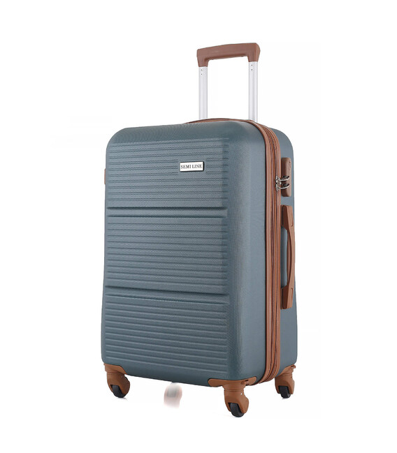 Валіза Semi Line 22" (M) Green-Grey (T5584-3) фото, картинка, изображение