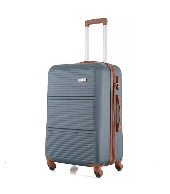 Валіза Semi Line 24" (M) Green-Grey (T5584-4) фото, картинка, изображение