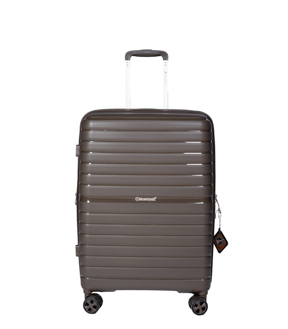 Валіза Snowball 49203 середня M коричнева - картинка, зображення, фото валізи