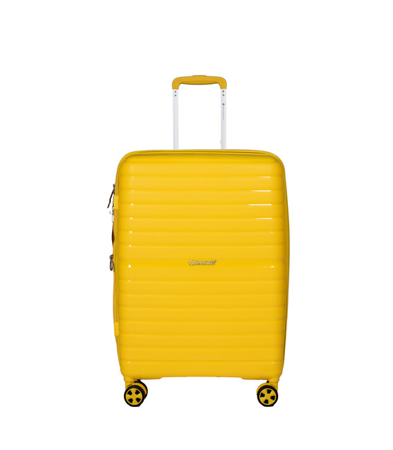 Валіза Snowball 49203 середня M жовта картинка, зображення, фото