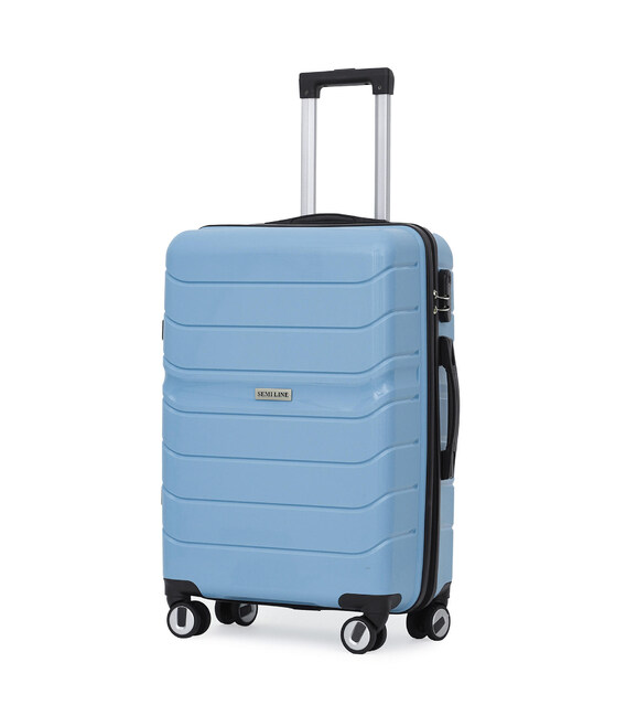 Валіза Semi Line 26" (M) Blue (T5616-2) фото, картинка, изображение