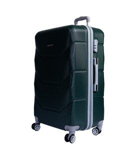 Чемодан Carbon 147 средний M темно-зеленый фото, картинка, изображение