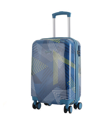 Чемодан Semi Line 20" (S) Blue Pattern (T5652-1) картинка, изображение, фото