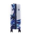 Чемодан Semi Line 24" (M) White/Blue Print (T5653-2) картинка, изображение, фото