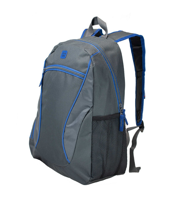Рюкзак городской Semi Line 18 Grey/Blue Elements (J4917-3) фото