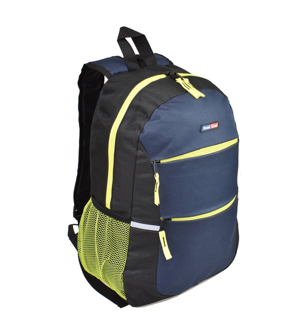 Рюкзак городской Semi Line 18 Navy/Black/Yellow (J4679-7) фото