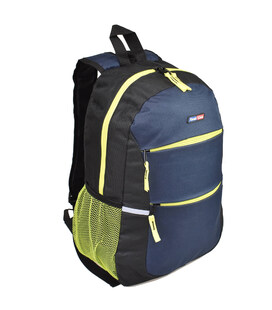 Рюкзак городской Semi Line 18 Navy/Black/Yellow (J4679-7)