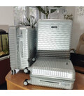 Чемодан Swissbrand Rome (M) Silver (SWB_LHROM002M) фото, картинка, изображение