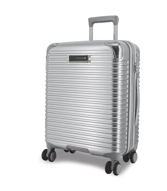 Валіза Swissbrand Rome (L) Silver (SWB_LHROM002L) фото, картинка, изображение