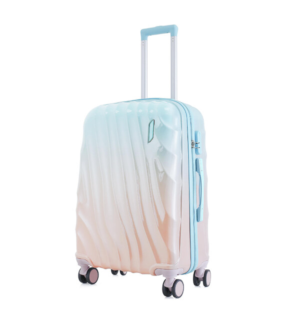 Валіза Semi Line 25" (M) Blue/Pink Cream Gradient (T5649-2) фото, картинка, изображение