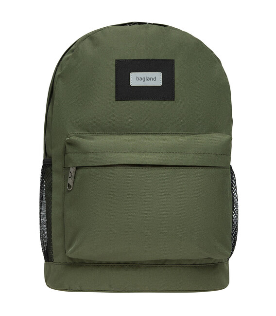 Рюкзак Bagland Молодіжний W/R 17 л. хакі (00533662) фото, картинка, изображение