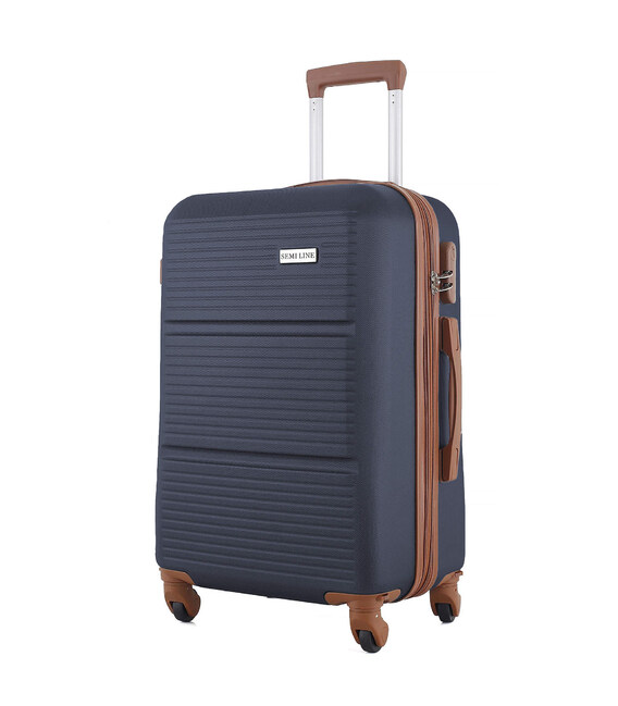 Валіза Semi Line 24" (M) Navy (T5642-2) фото, картинка, изображение
