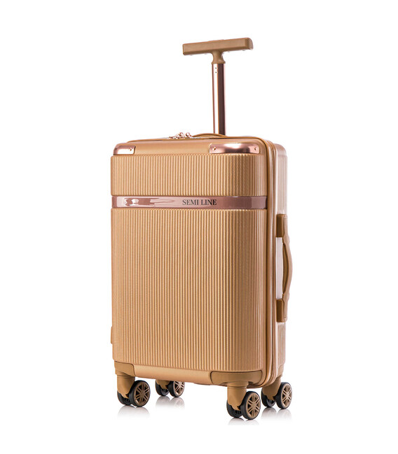 Валіза Semi Line 20" (S) Gold (T5667-2) фото, картинка, изображение