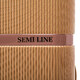 Чемодан Semi Line 24" (M) Gold (T5667-3) фото