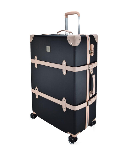 Валіза Semi Line 28" (L) Black/Pink Cream (T5671-4) фото, картинка, изображение