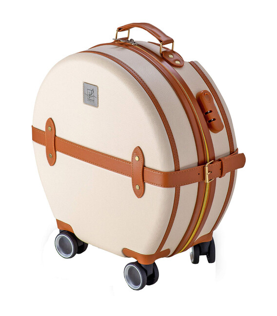 Валіза Semi Line 20" (S) Ecru/Brown (T5670-2) фото, картинка, изображение