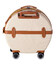 Валіза Semi Line 20" (S) Ecru/Brown (T5670-2) фото, картинка, изображение